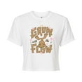 thumbnail image 1 of Marvel Guardians of the Galaxy - Grow With The Flow - Juniors Cropped Graphic T-Shirt, 1 of 5