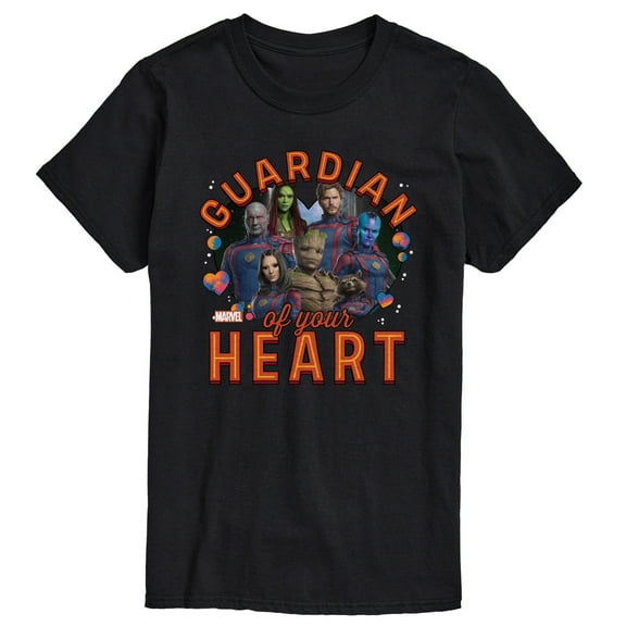 Marvel Guardians of the Galaxy - Guardian Of Your Heart Valentine - Men's Short Sleeve Graphic T-Shirt