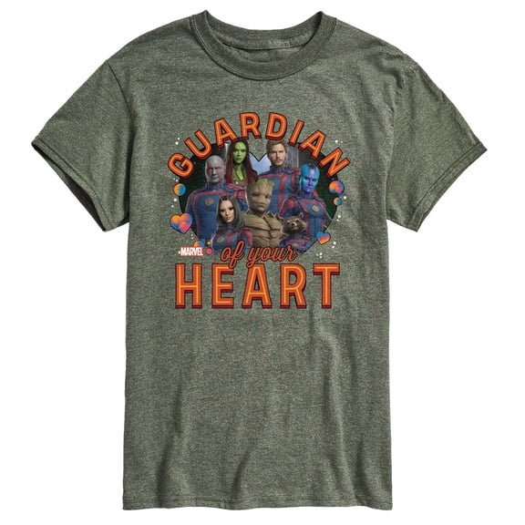 Marvel Guardians of the Galaxy - Guardian Of Your Heart Valentine - Men's Short Sleeve Graphic T-Shirt