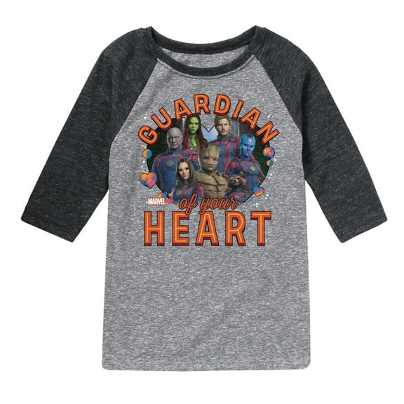 Marvel Guardians of the Galaxy - Guardian Of Your Heart Valentine - Toddler And Youth Raglan