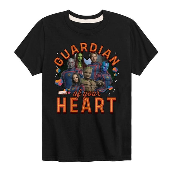 Marvel Guardians of the Galaxy - Guardian Of Your Heart Valentine - Toddler And Youth Short Sleeve Graphic T-Shirt