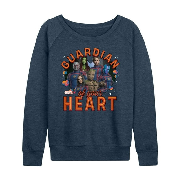 Marvel Guardians of the Galaxy - Guardian Of Your Heart Valentine - Women's French Terry Pullover Sweatshirt