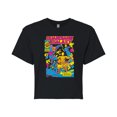 thumbnail image 1 of Marvel Guardians of the Galaxy - Guardians Blacklight - Juniors Cropped Graphic T-Shirt, 1 of 5