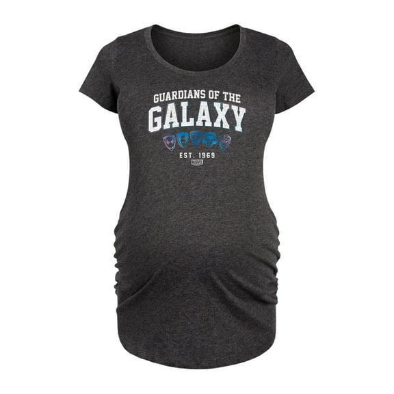 Marvel Guardians of the Galaxy - Guardians Collegiate - Maternity Scoop Neck Graphic T-Shirt