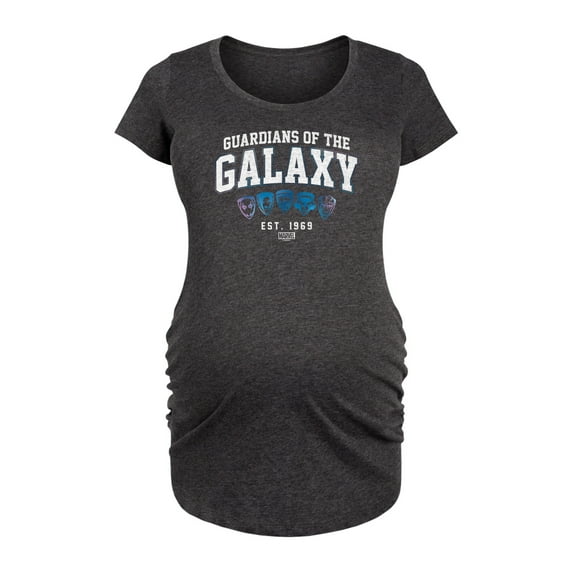 Marvel Guardians of the Galaxy - Guardians Collegiate - Maternity Scoop Neck Graphic T-Shirt
