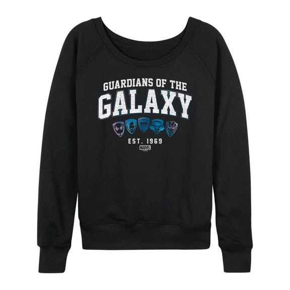 Marvel Guardians of the Galaxy - Guardians Collegiate - Women's French Terry Pullover Sweatshirt