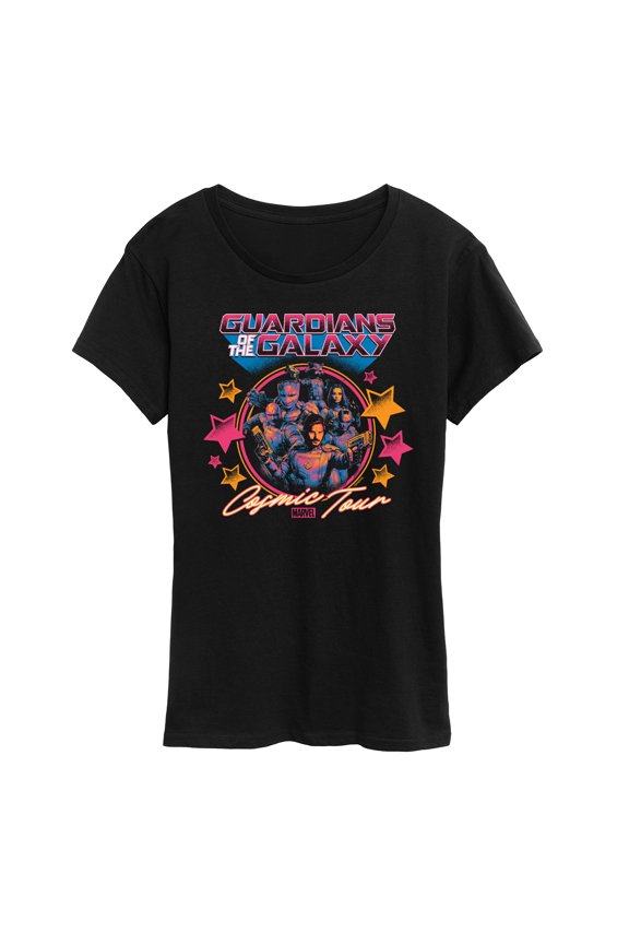 Guardians of the Galaxy - Guardians Cosmic Tour - Women's Short Sleeve Graphic T-Shirt