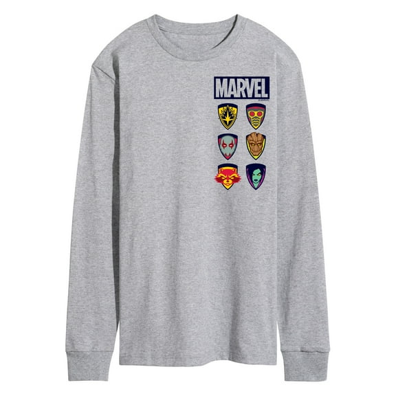Marvel Guardians of the Galaxy - Guardians Icons - Men's Long Sleeve Graphic T-Shirt
