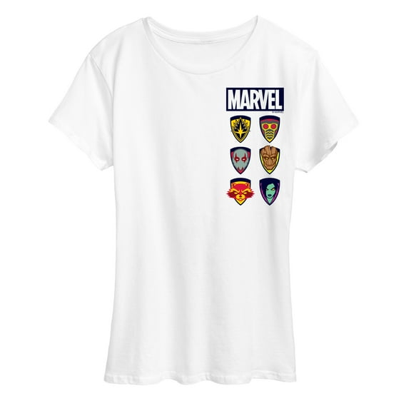 Marvel Guardians of the Galaxy - Guardians Icons - Women's Short Sleeve Graphic T-Shirt