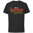 thumbnail image 1 of Marvel Guardians of the Galaxy: Holiday Special Logo - Short Sleeve Cotton T-Shirt for Adults - Customized-Black, 1 of 5