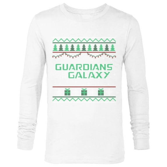 Marvel Guardians of the Galaxy: Holiday Special Sweater - Long Sleeve T-Shirt for Men - Customized-White