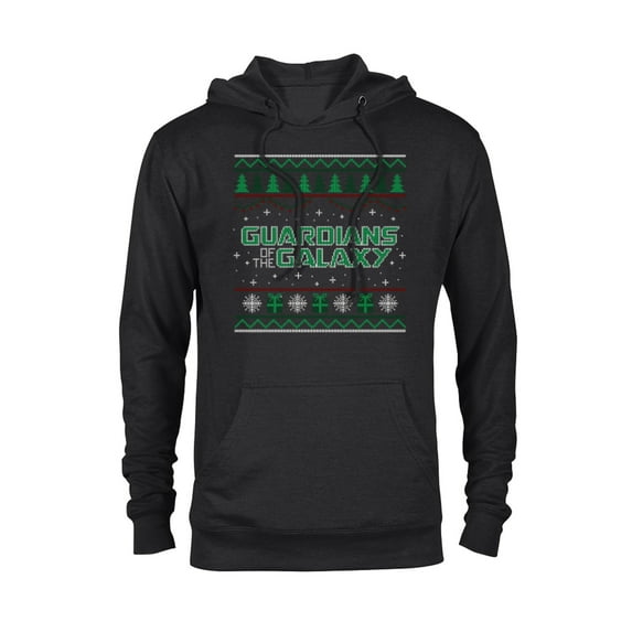 Marvel Guardians of the Galaxy: Holiday Special Sweater - Pullover Hoodie for Adults - Customized-Black