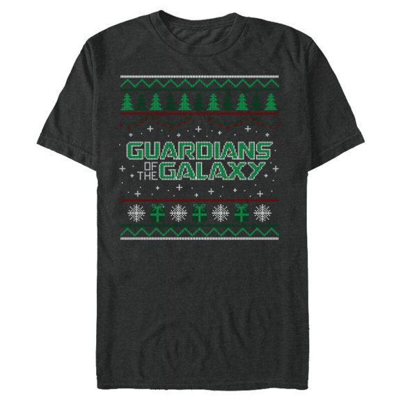 Marvel Guardians of the Galaxy: Holiday Special Sweater - Short Sleeve Blended T-Shirt for Adults - Customized-Dark Heather