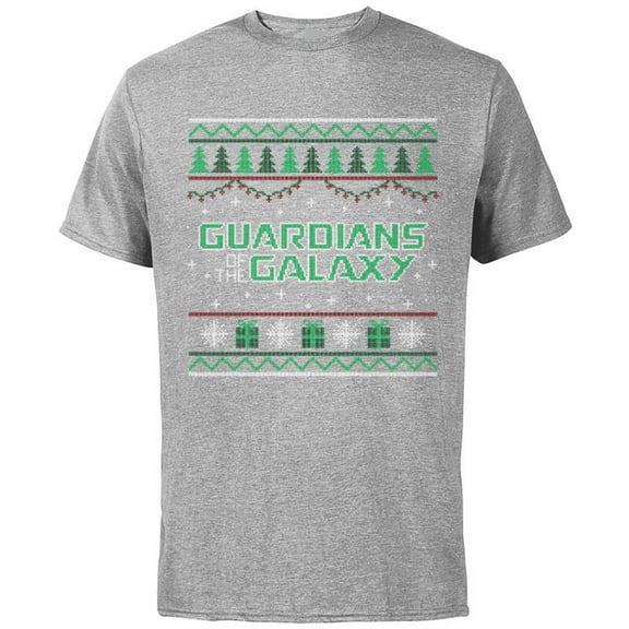 Marvel Guardians of the Galaxy: Holiday Special Sweater - Short Sleeve Cotton T-Shirt for Adults - Customized-Athletic Heather