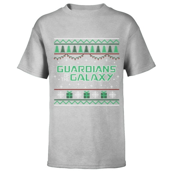Marvel Guardians of the Galaxy: Holiday Special Sweater - Short Sleeve T-Shirt for Kids - Customized-Athletic Heather