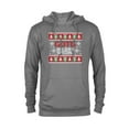 thumbnail image 1 of Marvel Guardians of the Galaxy: Holiday Special Ugly Sweater - Pullover Hoodie for Adults - Customized-Athletic Heather, 1 of 5