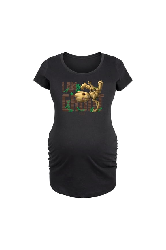 Guardians of the Galaxy - I Am Groot - Maternity Scoop Neck Graphic T-Shirt