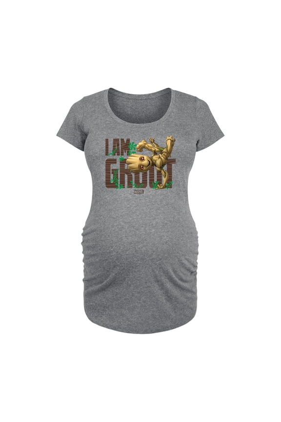 Guardians of the Galaxy - I Am Groot - Maternity Scoop Neck Graphic T-Shirt