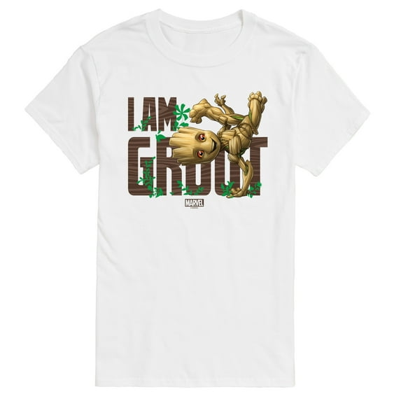 Marvel Guardians of the Galaxy - I Am Groot - Men's Short Sleeve Graphic T-Shirt