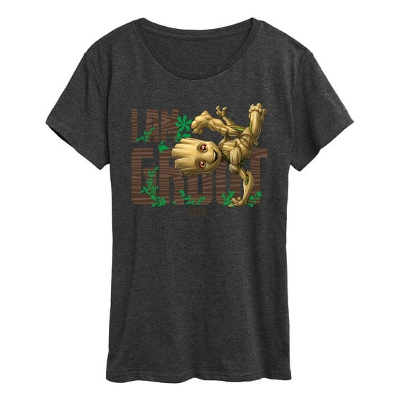 Marvel Guardians of the Galaxy - I Am Groot - Women's Short Sleeve Graphic T-Shirt