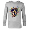 thumbnail image 1 of Marvel Guardians of the Galaxy Logo Holiday Christmas Lights - Long Sleeve T-Shirt for Men - Customized-Athletic Heather, 1 of 5