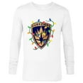 thumbnail image 1 of Marvel Guardians of the Galaxy Logo Holiday Christmas Lights - Long Sleeve T-Shirt for Men - Customized-White, 1 of 5