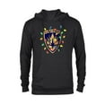 thumbnail image 1 of Marvel Guardians of the Galaxy Logo Holiday Christmas Lights - Pullover Hoodie for Adults - Customized-Black, 1 of 5