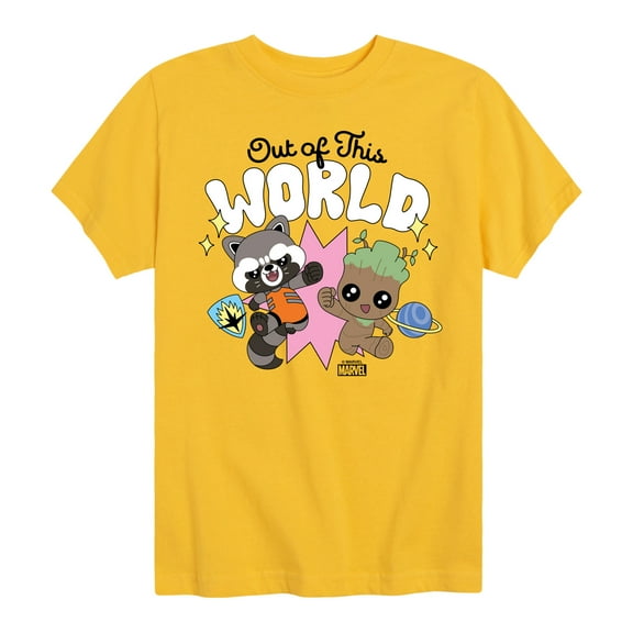 Marvel Guardians of the Galaxy - Out Of This World - Toddler And Youth Short Sleeve Graphic T-Shirt