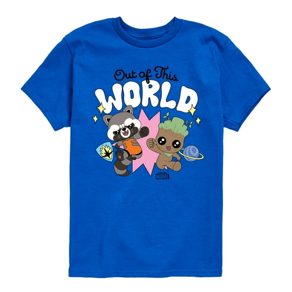 Marvel Guardians of the Galaxy - Out Of This World - Toddler And Youth Short Sleeve Graphic T-Shirt