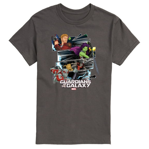 Marvel Guardians of the Galaxy - Panels - Men's Short Sleeve Graphic T-Shirt