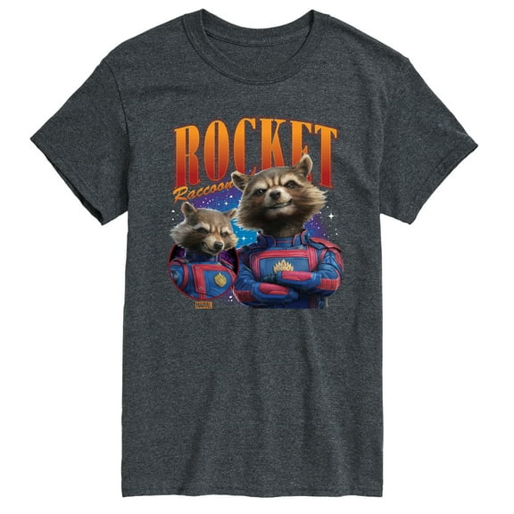 Marvel Guardians of the Galaxy - Rocket Raccoon - Men's Short Sleeve Graphic T-Shirt