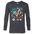 thumbnail image 1 of Marvel Guardians of the Galaxy Rocket Sweet Rabbit Easter - Long Sleeve T-Shirt for Men - Customized-Charcoal Heather, 1 of 5