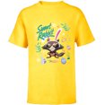 thumbnail image 1 of Marvel Guardians of the Galaxy Rocket Sweet Rabbit Easter - Short Sleeve T-Shirt for Kids - Customized-Yellow, 1 of 5