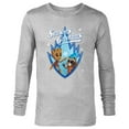 thumbnail image 1 of Marvel Guardians of the Galaxy Season’s Grootings Holiday Standard - Long Sleeve T-Shirt for Men – Customized-Athletic Heather, 1 of 5