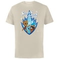 thumbnail image 1 of Marvel Guardians of the Galaxy Season’s Grootings Holiday Standard - Short Sleeve Cotton T-Shirt for Adults - Customized-Natural, 1 of 5
