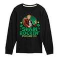 thumbnail image 1 of Marvel Guardians of the Galaxy - Shamrockin' Star-Lord St. Patrick's Day - Toddler And Youth Long Sleeve Graphic T-Shirt, 1 of 5