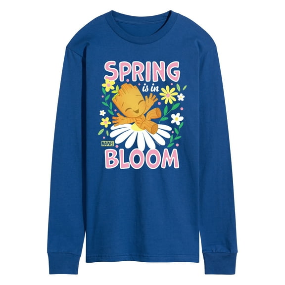 Marvel Guardians of the Galaxy - Spring Is In Bloom - Men's Long Sleeve Graphic T-Shirt