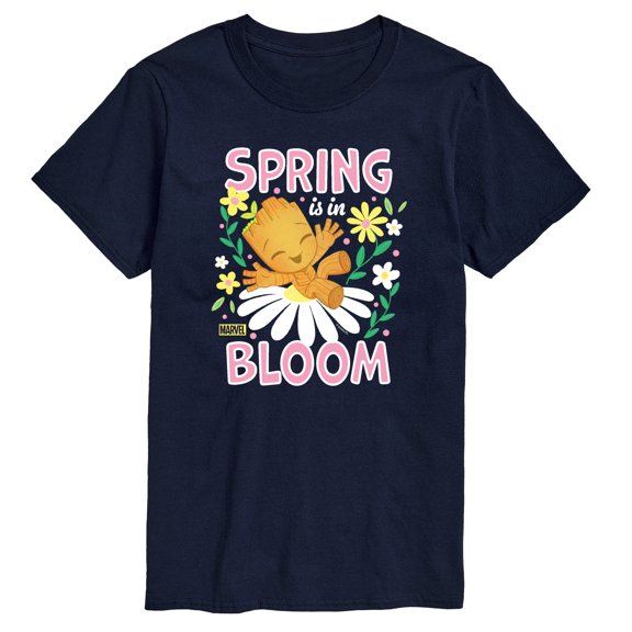 Marvel Guardians of the Galaxy - Spring Is In Bloom - Men's Short Sleeve Graphic T-Shirt
