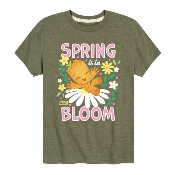 Marvel Guardians of the Galaxy - Spring Is In Bloom - Toddler And Youth Short Sleeve Graphic T-Shirt