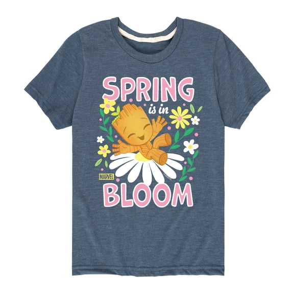 Marvel Guardians of the Galaxy - Spring Is In Bloom - Toddler And Youth Short Sleeve Graphic T-Shirt