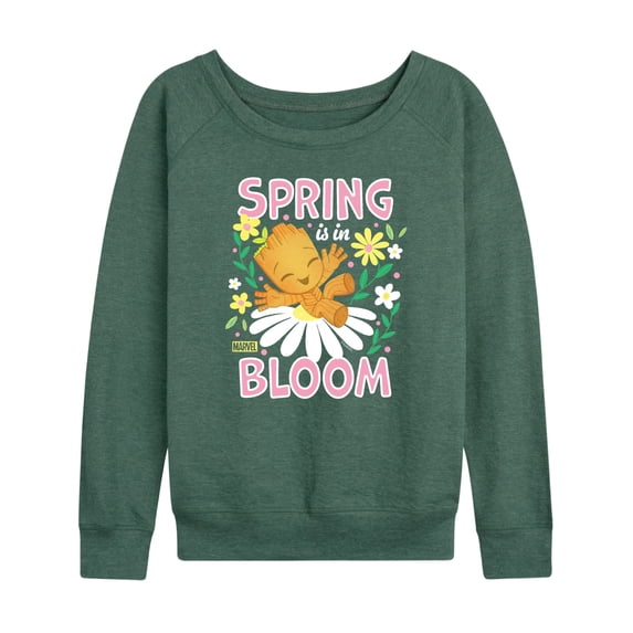 Marvel Guardians of the Galaxy - Spring Is In Bloom - Women's French Terry Pullover Sweatshirt