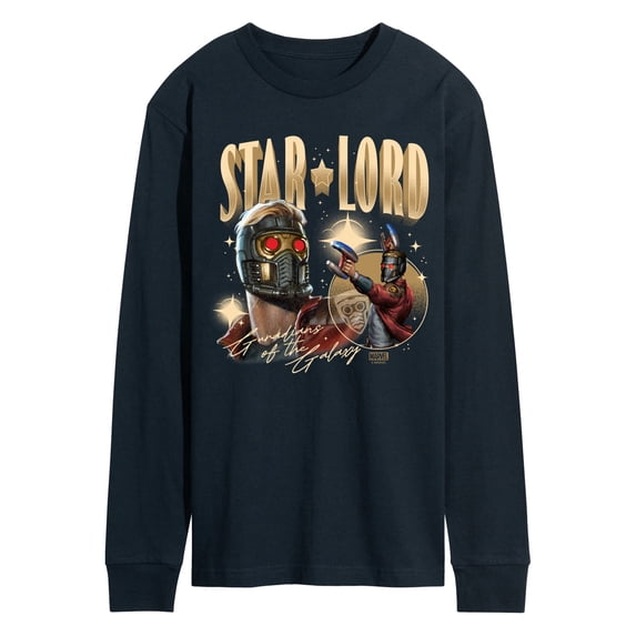 Marvel - Guardians of the Galaxy Star Lord Men's Long Sleeve Graphic T-Shirt