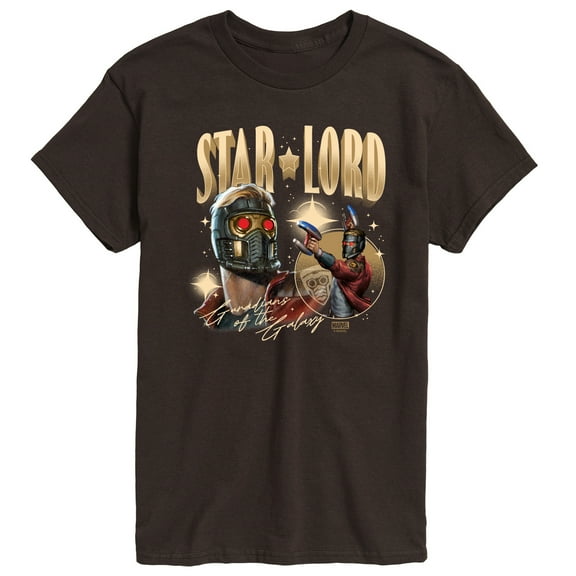 Marvel Guardians of the Galaxy - Star Lord - Men's Short Sleeve Graphic T-Shirt