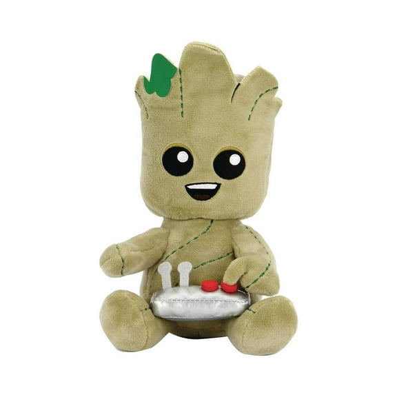 Marvel Guardians of the Galaxy Teen Groot w/ Button Phunny Plush Toy