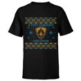 thumbnail image 1 of Marvel Guardians of the Galaxy Very Guardians Christmas - Short Sleeve T-Shirt for Kids - Customized-Black, 1 of 5