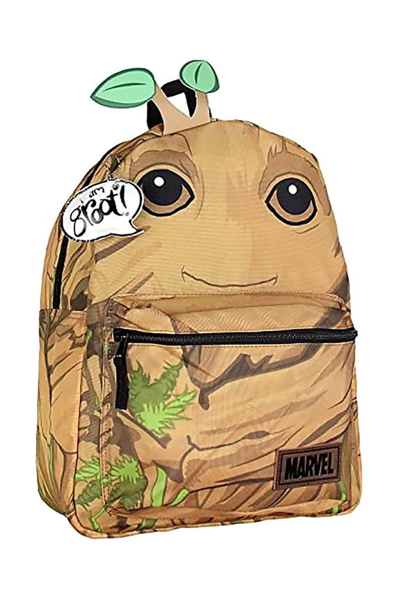 Marvel Guardians of the Galaxy Vol 2 I am Groot Flip Pak Travel Backpack