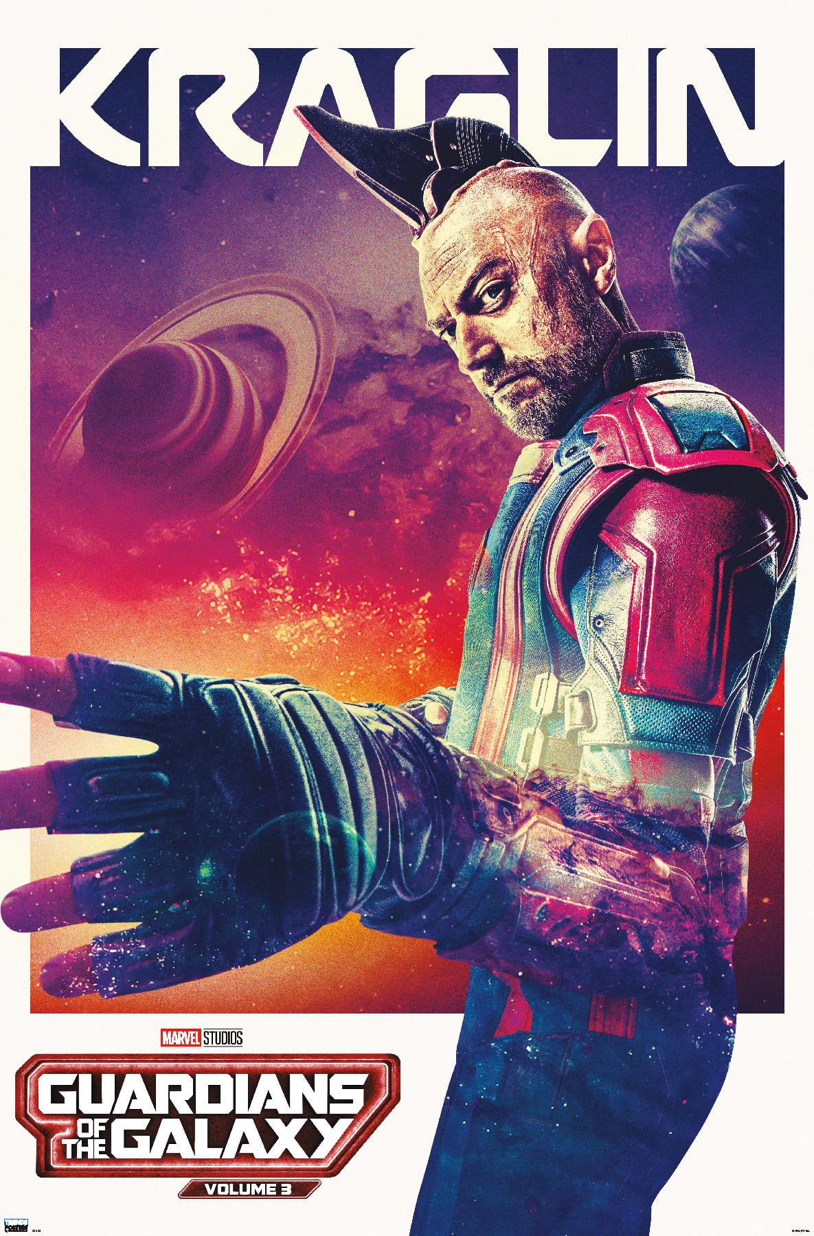 Marvel Guardians of the Galaxy Vol. 3 - Kraglin One Sheet Wall Poster, 14.725" x 22.375"
