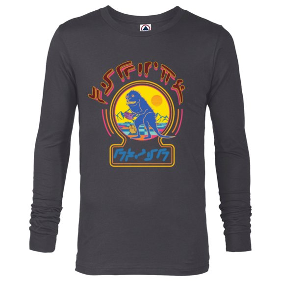 Marvel Guardians of the Galaxy Volume 3 Alien Creature Sign - Long Sleeve T-Shirt for Men - Customized-Charcoal Heather