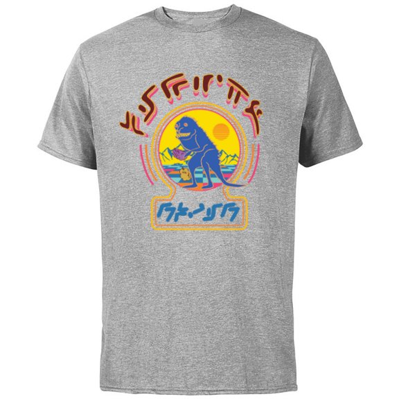 Marvel Guardians of the Galaxy Volume 3 Alien Creature Sign - Short Sleeve Cotton T-Shirt for Adults - Customized-Athletic Heather