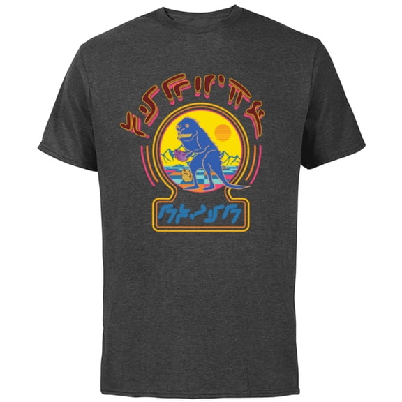 Marvel Guardians of the Galaxy Volume 3 Alien Creature Sign - Short Sleeve Cotton T-Shirt for Adults - Customized-Charcoal